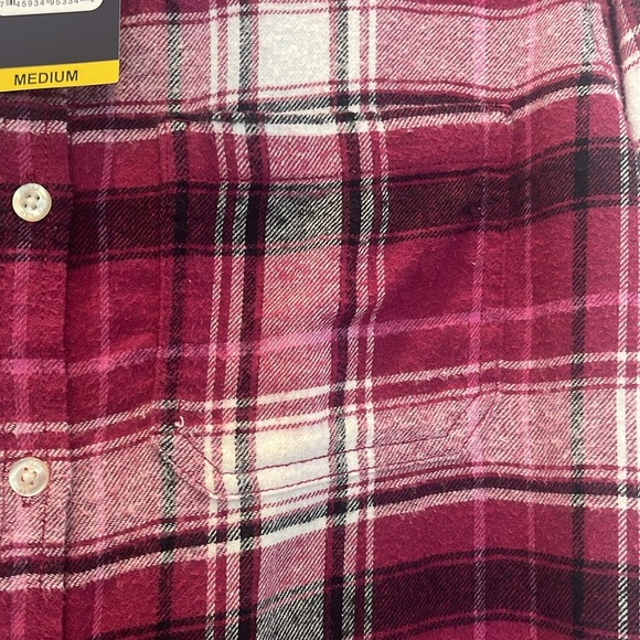 NWT Gap Women's Boyfriend Flannel Top Size M Candice - Picture 3 of 7